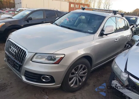 2015 Audi Q5 2.0T Premium из США, поврежденный, VIN WA1LFAFP6FA083744